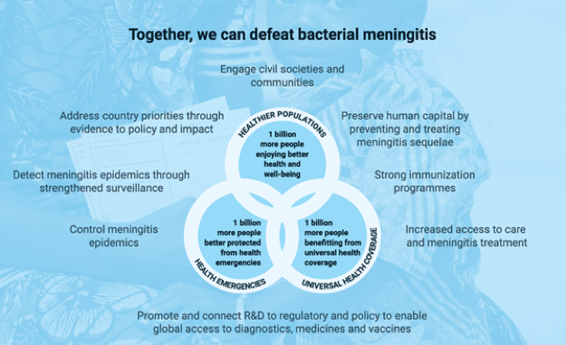 Defeating Bacterial Meningitis by 2030 Roadmap - credit: WHO